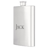 gepersonaliseerd monogram voeg jouw naam bruiloft flacon (Links)