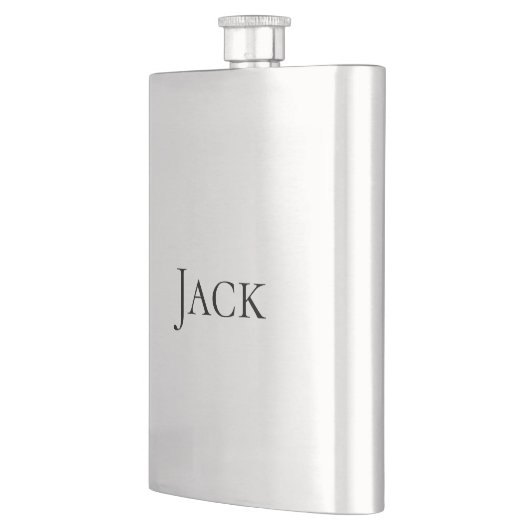 gepersonaliseerd monogram voeg jouw naam bruiloft flacon (Links)