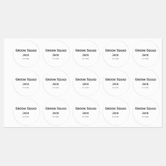 gepersonaliseerd monogram voeg jouw naam bruiloft  labels