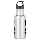 Gepersonaliseerd monogram waterflesje | Sportcadea Waterfles (Voorkant)