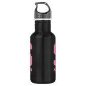 Gepersonaliseerd monogram waterflesje | Sportcadea Waterfles (Achterkant)