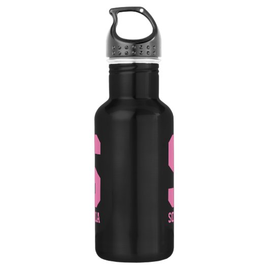 Gepersonaliseerd monogram waterflesje | Sportcadea Waterfles (Achterkant)