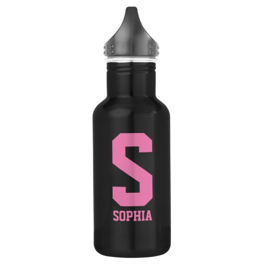 Gepersonaliseerd monogram waterflesje | Sportcadea Waterfles (Links)