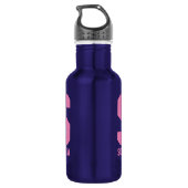 Gepersonaliseerd monogram waterflesje | Sportcadea Waterfles (Achterkant)