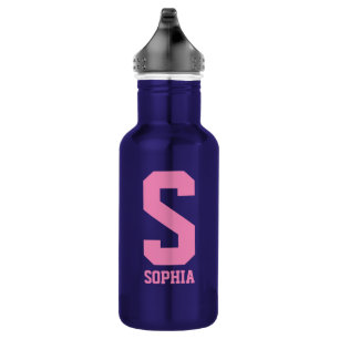Gepersonaliseerd monogram waterflesje   Sportcadea Waterfles