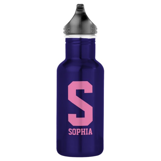 Gepersonaliseerd monogram waterflesje | Sportcadea Waterfles (Rechts)