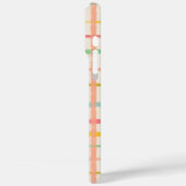 Gepersonaliseerd monogram Waterverf raster Case-Mate iPhone Case (Achterkant / Links)