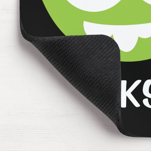 Gepersonaliseerd monster Mousepad voor kinderen Muismat (Hoek)