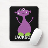 Gepersonaliseerd monster Mousepad voor kinderen Muismat (Met muis)