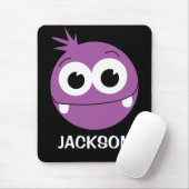 Gepersonaliseerd monster Mousepad voor kinderen Muismat (Met muis)
