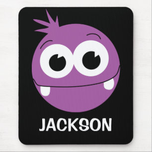 Gepersonaliseerd monster Mousepad voor kinderen Muismat