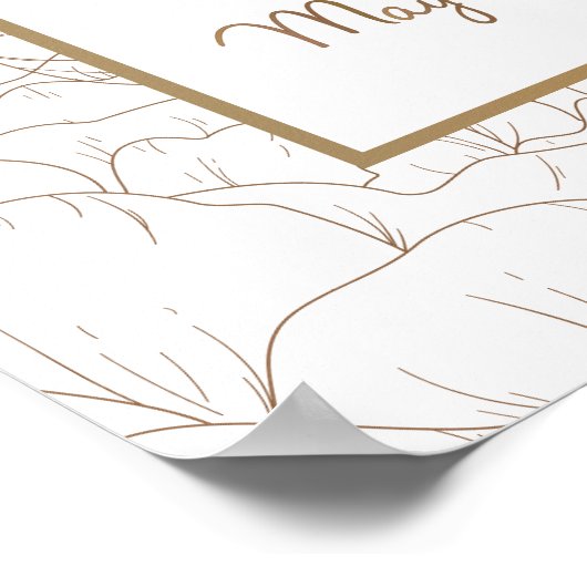 Gepersonaliseerd mooi Poster - Arabisch Aytal Kurs (Hoek)