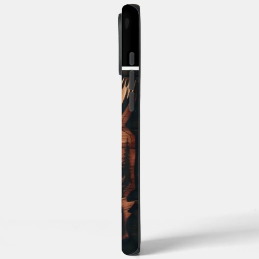 Gepersonaliseerd Moose Wood Case-Mate iPhone Case (Achterkant / Links)