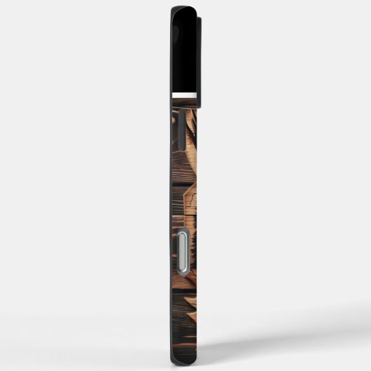 Gepersonaliseerd Moose Wood Case-Mate iPhone Case (Achterkant / Rechts)