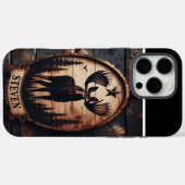 Gepersonaliseerd Moose Wood-teken Case-Mate iPhone Case (Achterkant (horizontaal))