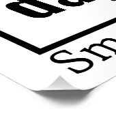 Gepersonaliseerd Motivatie 1% beter Dagelijks Mode Perfect Poster (Hoek)