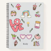 Gepersonaliseerd Motivatie Notitieboek voor vrouwe (Voorkant)