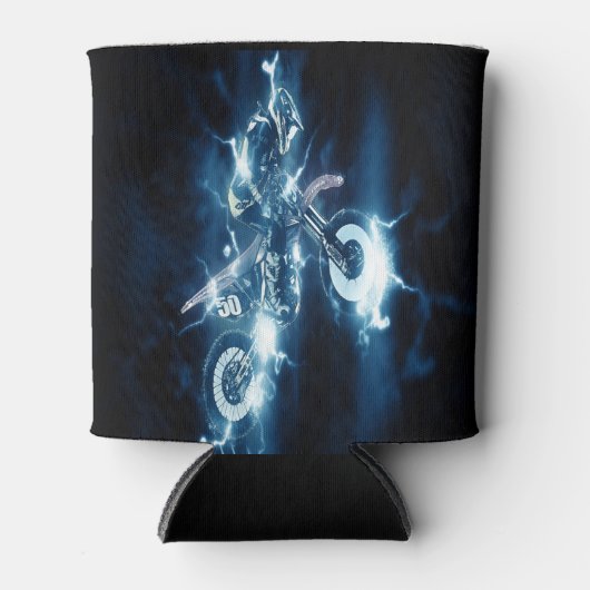 Gepersonaliseerd Motocross Blikjeskoeler (Voorkant)