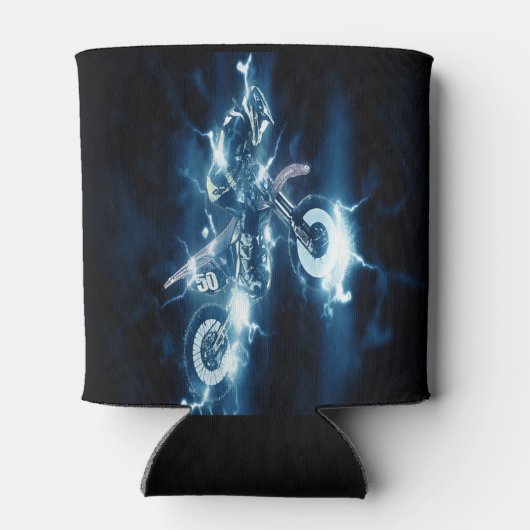 Gepersonaliseerd Motocross Blikjeskoeler (Achterkant)