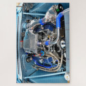 Gepersonaliseerd motor legpuzzel (Verticaal)