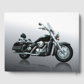 Gepersonaliseerd motorfietMemorial Gastenboek (Achterkant)