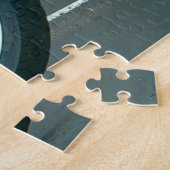 Gepersonaliseerd motorfiets legpuzzel (Zijkant)