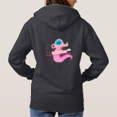 Gepersonaliseerd Mountain Dog Hoodie (Achterkant)