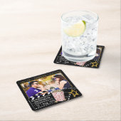 Gepersonaliseerd Movie Star Lijst Kartonnen Onderzetters (Insitu)