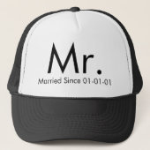 Gepersonaliseerd Mr. Just Married Groom Pet (Voorkant)
