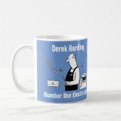 Gepersonaliseerd Mug voor een elektricien Koffiemok (Links)