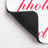 Gepersonaliseerd Muismat, het Muismat van de Foto (Hoek)