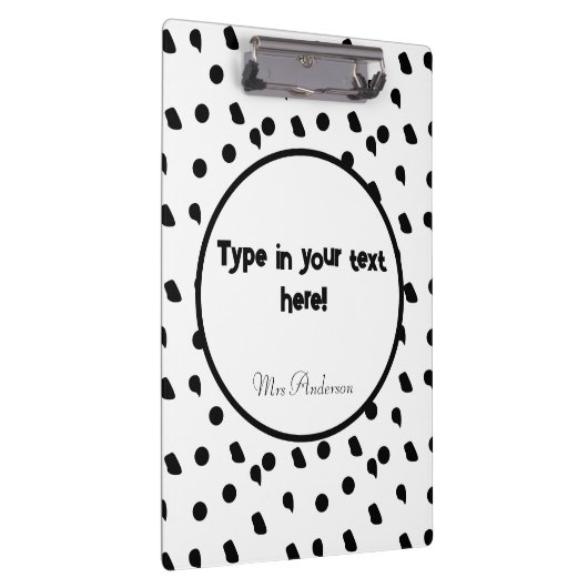 Gepersonaliseerd multomap, Boho multomap, Modern B Klembord (Rechts)