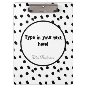 Gepersonaliseerd multomap, Boho multomap, Modern B Klembord