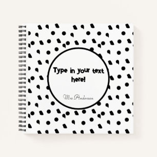 Gepersonaliseerd multomap, Boho multomap, Modern B Notitieboek