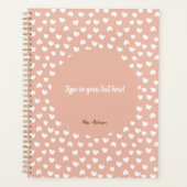 Gepersonaliseerd multomap, Boho multomap, Patroon  Planner (Voorkant)
