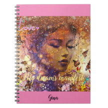 Gepersonaliseerd My Dreams manifest tijdschrift
