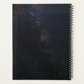 Gepersonaliseerd naam astronautenstars en ruimteba planner (Achterkant)