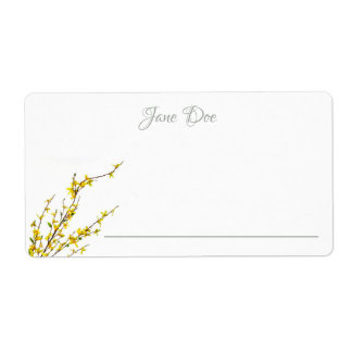 Gepersonaliseerd naam die door de auteur wordt geA Etiket