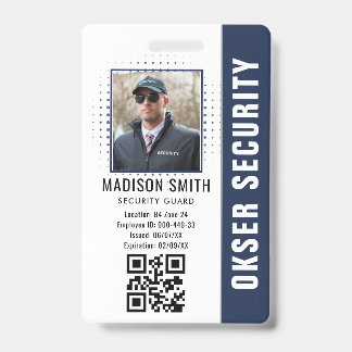 Gepersonaliseerd naam en foto | Beveiligings-ID-Ka Badge