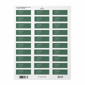 gepersonaliseerd,naam, etiket (Full Sheet)