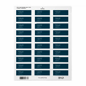 gepersonaliseerd,naam, etiket (Full Sheet)