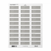 gepersonaliseerd,naam, etiket (Full Sheet)