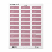 gepersonaliseerd,naam, etiket (Full Sheet)