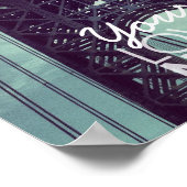 Gepersonaliseerd Naam Loves New York City Poster (Hoek)