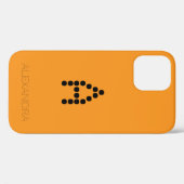 Gepersonaliseerd Naam & Monogram Slimme Doopvont o Case-Mate iPhone Case (Achterkant (horizontaal))