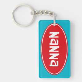Gepersonaliseerd naam NANNA Sleutelhanger