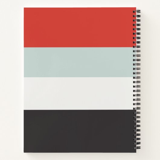 gepersonaliseerd,naam, notitieboek (Achterkant)