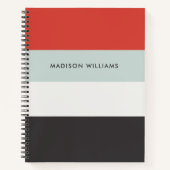 gepersonaliseerd,naam, notitieboek (Voorkant)