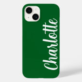 Gepersonaliseerd naam Stijlvol Modern Minimal Donk Case-Mate iPhone Case (Achterkant)