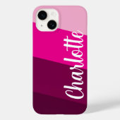 Gepersonaliseerd naam Stijlvolle moderne minimalis Case-Mate iPhone Case (Achterkant)